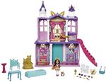 Enchantimals Royals- Playset Castello del Ballo Reale da 66 cm con Bambola Felicity la Volpe e Cucciolo, 5 Aree di Gioco e Tanti Accessori, Giocattolo per Bambini 4+Anni, HCG59