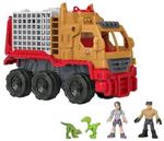 Fisher-Price Imaginext Jurassic World Cretaceo Colo, Capture Truck e Yaz - Figura di dinosauro - Età 3