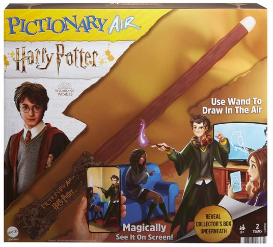 Pictionary Air Harry Potter gioco di disegni per famiglie; dagli 8 anni in  su - Mattel Games - Games - Giochi di abilità - Giocattoli