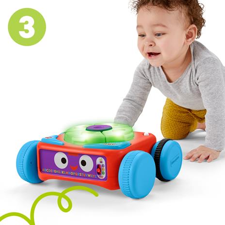 Fisher-Price - Tino Robottino 4-in-1, giocattolo per attività elettronica con luci - 6