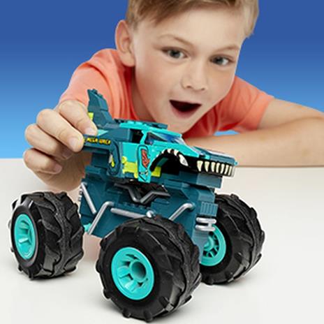 Mega Construx-Hot Wheels Mega Wrex Monster Truck Assortimento, Set da Costruzione da 187 Pezzi - 8