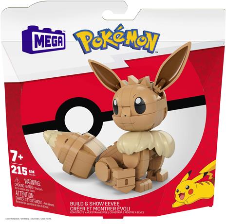 Mega Construx Pokémon Eevee Costruisci e Colleziona - 12