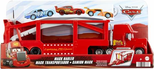 Disney Pixar Cars Mack Trasportatore, camion da 33 cm con rampa per  trasportare 12 macchinine - Mattel - Piste - Giocattoli | IBS