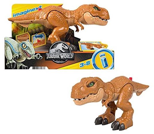 Fisher-Price Imaginext-Imaginext Jurassic World Ferocissimo Dinosauro T-Rex,  Giocattolo per Bambini 3+ Anni, HFC04 - Mattel - Dinosauri - Giocattoli