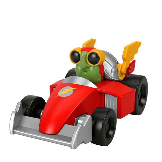 Fisher-Price DC Super Pets Veicoli, Include 1 veicolo die-cast con personaggio integrato al volante - 3