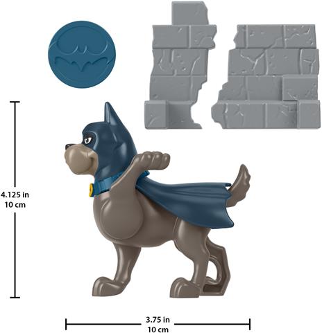 Fisher-Price DC League of Super-Pe, set DC League of Super-Pets ricco d'azione, che include il cane di Batman Ace il Segugio - 2