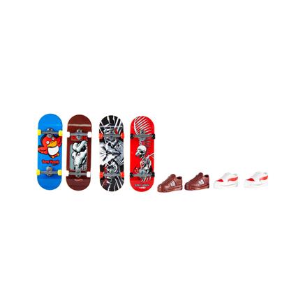 Hot Wheels Skate Multi-Pack Tony Hawk Fingerboard E Scarpine Da Skate (Gli Stili Possono Variare)