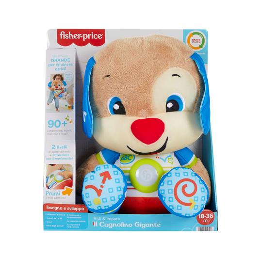 Fisher-Price - Il Cagnolino Gigante, Grande Peluche Musicale Ridi e Impara Edizione italiana con Luci, Suoni, Canzoni - 5