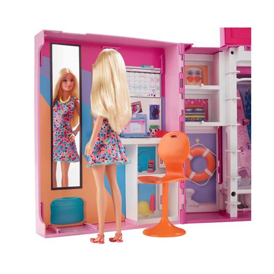 Barbie - Armadio dei Sogni Playset con bambola bionda, largo più di 60 cm,  15+ aree per riporre gli accessori, specchio - Barbie - Bambole Fashion -  Giocattoli | IBS