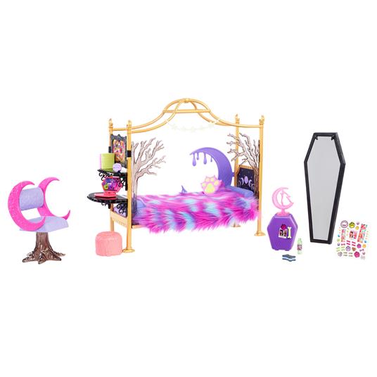 Monster high playset camera da letto di clawdeen wolf