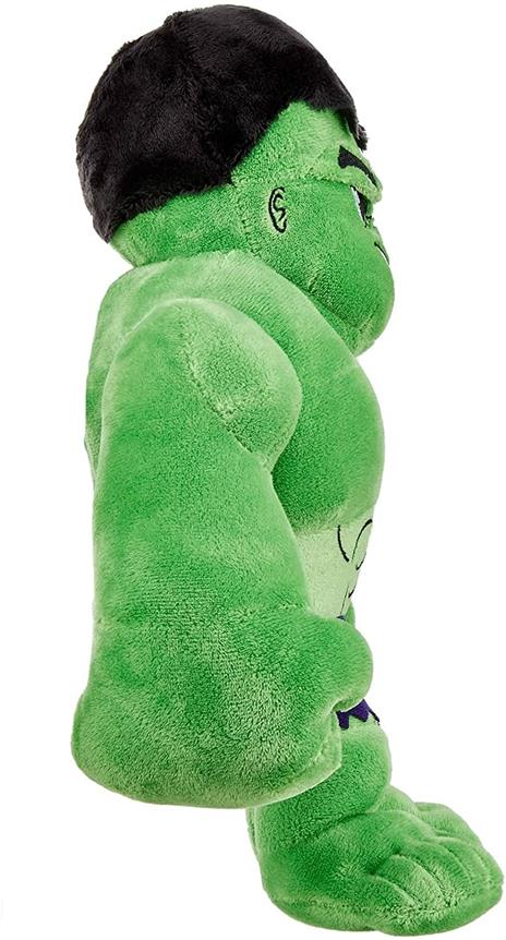 Marvel - Super Eroi Morbido Peluche di Hulk con Mani Giganti e Suoni, Giocattolo per Bambini 3+ Anni, HHK86 - 2