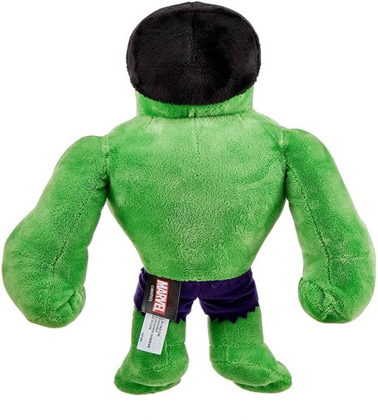 Marvel - Super Eroi Morbido Peluche di Hulk con Mani Giganti e Suoni, Giocattolo per Bambini 3+ Anni, HHK86 - 4