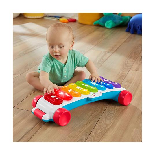 Fisher-Price Xilofono Gigante, edizione multilingue, giocattolo elettronico musicale trainabile - 5