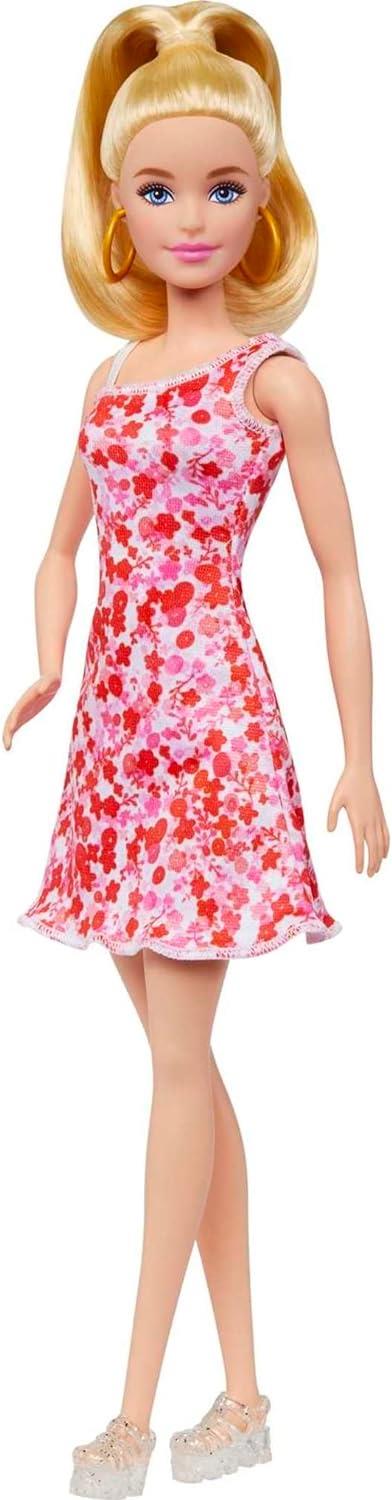 Barbie Fashionistas Capelli Biondi Vestito Rosso - 4