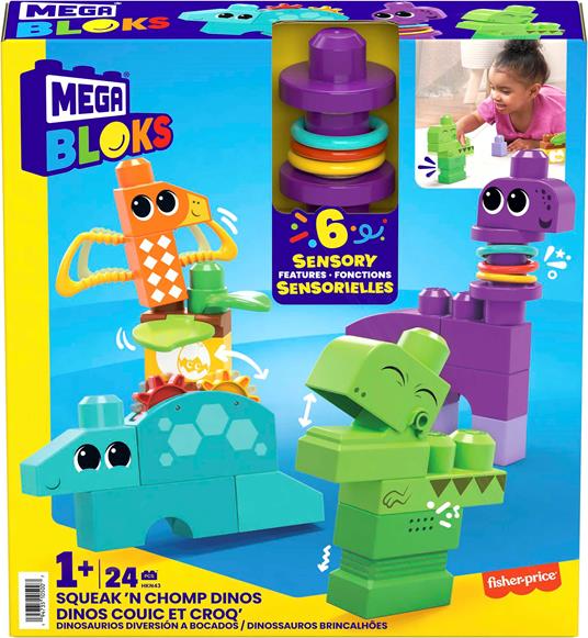 MEGA BLOKS Dinosauri Scopri e Suona - 6