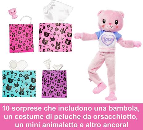 Barbie Cutie Reveal - Serie Pigiamini - Orsetto - 3