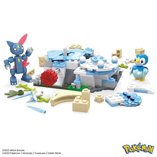 MEGA Pokémon Piplup e Sneasel Divertimento sulla Neve - 2