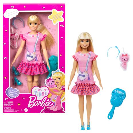 Barbie - La Mia Prima Barbie, Giocattolo per Bambini 3+ Anni, Bambola alta  34 cm con Busto Morbido e Arti Snodati - Barbie - La Mia Prima Barbie -  Bambole Fashion - Giocattoli | IBS