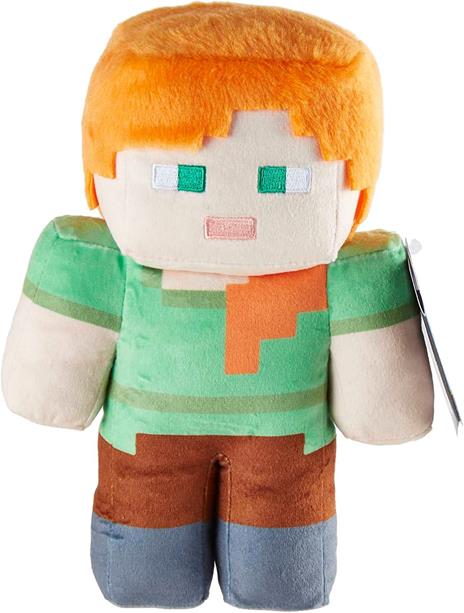 Minecraft Peluche Figura Alex 21 Cm Mattel - 6