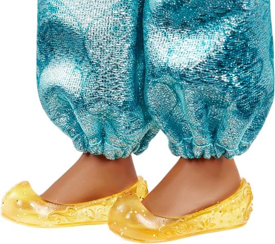 Disney Princess - Jasmine bambola con capi e accessori scintillanti ispirati al film, giocattolo per bambini, HLW12 - 5