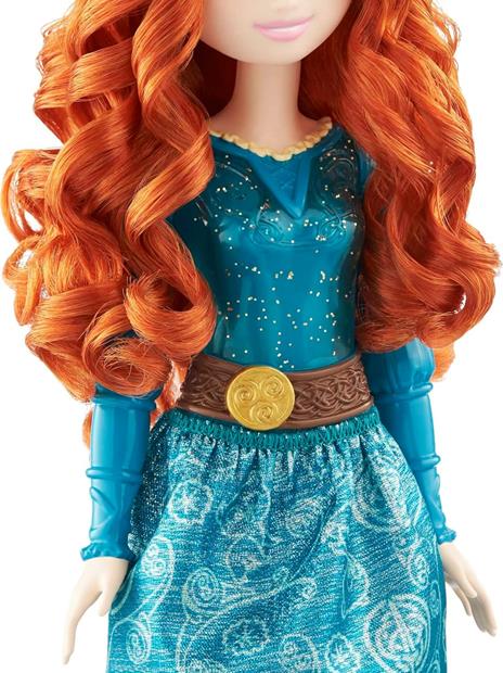 Disney Princess - Merida Bambola Snodata, con Capi E Accessori Scintillanti Ispirati al Film - 4