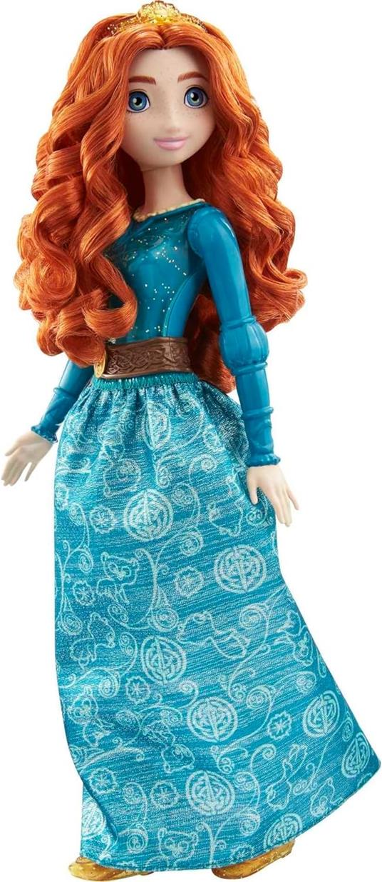 Disney Princess - Merida Bambola Snodata, con Capi E Accessori Scintillanti Ispirati al Film - 6