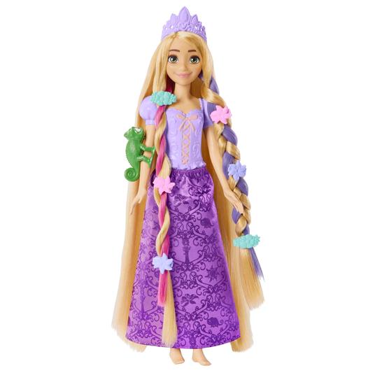 Treccia di Rapunzel con ciondoli floreali, accessorio per capelli per  vestirsi. Capelli da principessa Disney. -  Italia