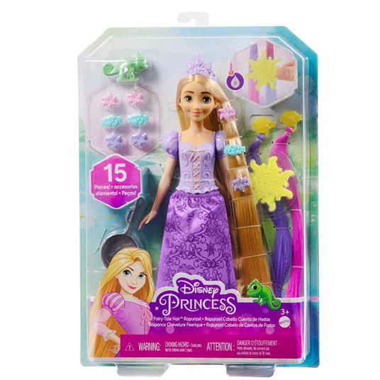 Disney Princess - Rapunzel Chioma Magica, Bambola con Extension Capelli  Cambia-Colore e Accessori per Lo Styling - Mattel - Bambole Fashion -  Giocattoli