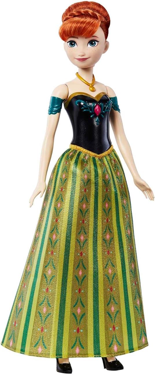 Disney Frozen Anna Oggi, per la prima volta - Mattel - Bambole Fashion -  Giocattoli