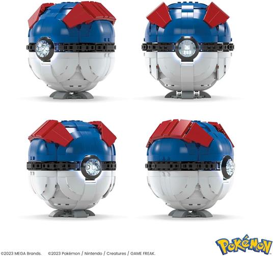 MEGA Pokémon Pokéball Personaggi Paldea - MEGA - Cartoons - Giocattoli