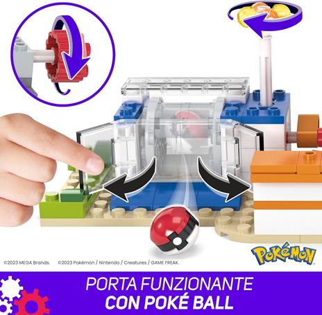 MEGA Pokemon Adventure Builder Centro Pokemon - 4