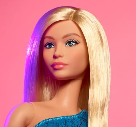 Barbie Signature Looks - Vestito Azzurro Capelli Biondi - 3