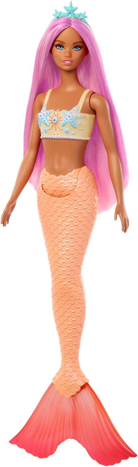 Barbie Fairytale Sirena Rosa - 4