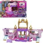 Disney Princess Playset Castello Carrozza, 2 in 1 con Mini Bambola Aurora