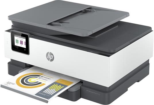 HP OfficeJet Pro Stampante multifunzione HP 8024e, Colore, Stampante per  Casa, Stampa, copia, scansione, fax, HP