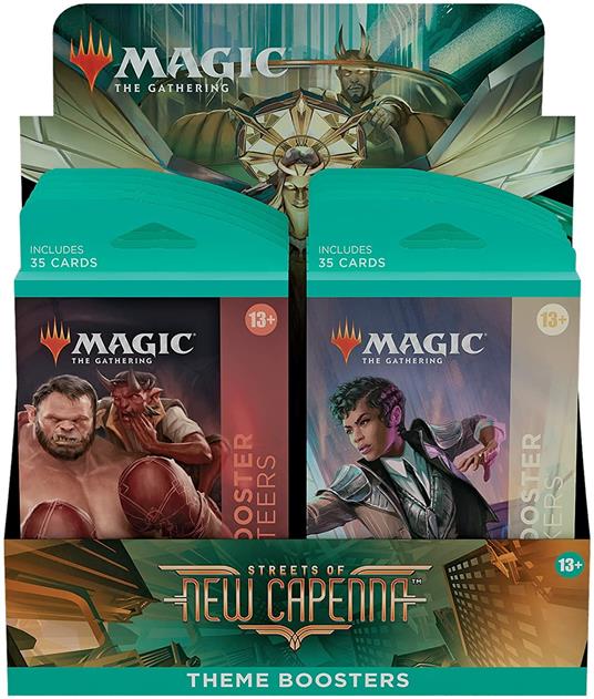 Magic the Gathering Streets of New Capenna Theme Booster Display (12) EN -  Wizards of the Coast - Magic the Gathering - Giocattoli | IBS