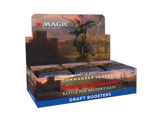 Magic the Gathering Commander Legends Dungeons & Dragons Battle for Baldur’s Gate Draft Booster Display (24) EN - 2