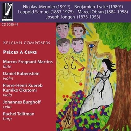 Belgian Composers - CD Audio di Talitman-Fregnani-Martins-Rubinstein