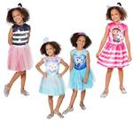 Costume Gabbys Dollhouse Tutu Classic 3-5 Anni (1000831-XXS)