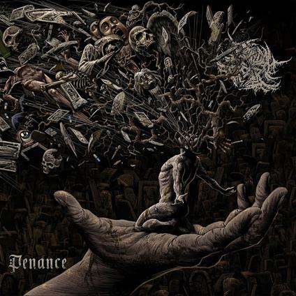 Penance (Marble Grey-Black Vinyl) - Vinile LP di Bound in Fear