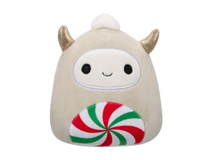 Squishmallows Peluche Figura White Yeti Con Peppermint Swirl Belly 12 Cm Jazwares