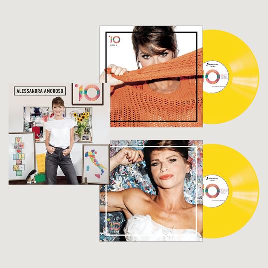 10 (Yellow Coloured Vinyl) - Vinile LP di Alessandra Amoroso