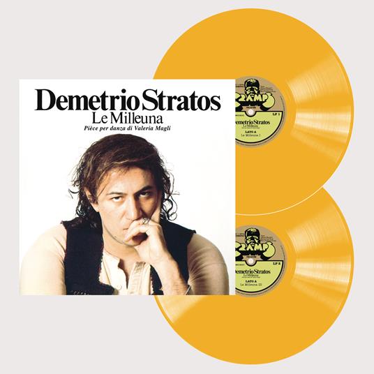 Le Milleuna (180 gr. Yellow Coloured) - Vinile LP di Demetrio Stratos