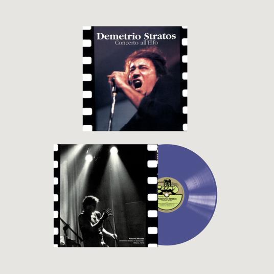 Concerto all'Elfo. Live (180 gr. Blue Coloured Vinyl) - Vinile LP di Demetrio Stratos