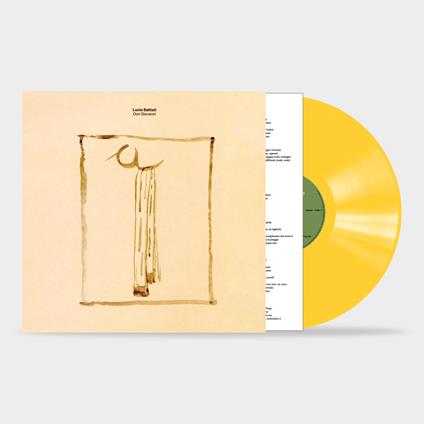 Don Giovanni (Limited & Numbered Edition - 180 gr. Yellow Vinyl) - Vinile LP di Lucio Battisti