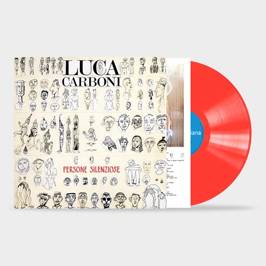 Persone silenziose (Red Coloured Vinyl) - Luca Carboni - Vinile | IBS