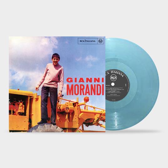 Gianni Morandi (180 gr. Vinile Azzurro - Edizione limitata e numerata) - Vinile LP di Gianni Morandi