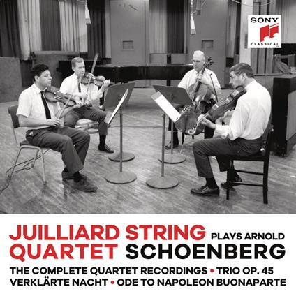 The Juilliard String Quartet Plays Schoenberg - CD Audio di Arnold Schönberg,Juilliard Quartet