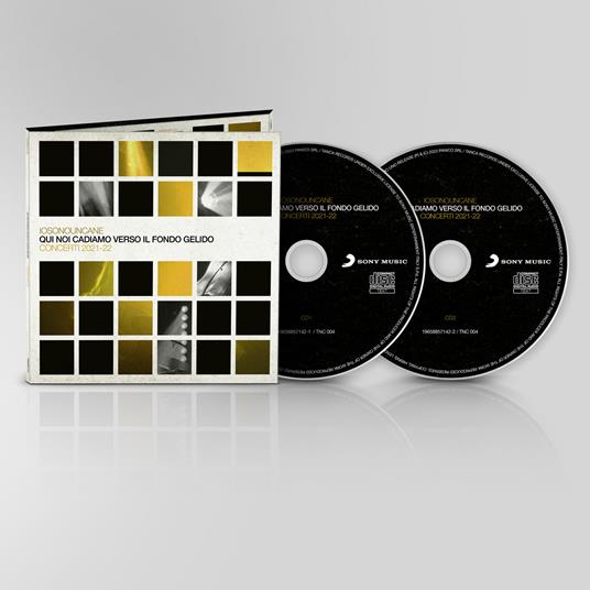 Qui noi cadiamo verso il fondo gelido. Concerti 2021-22 (2 CD Digisleeve) - CD Audio di Iosonouncane