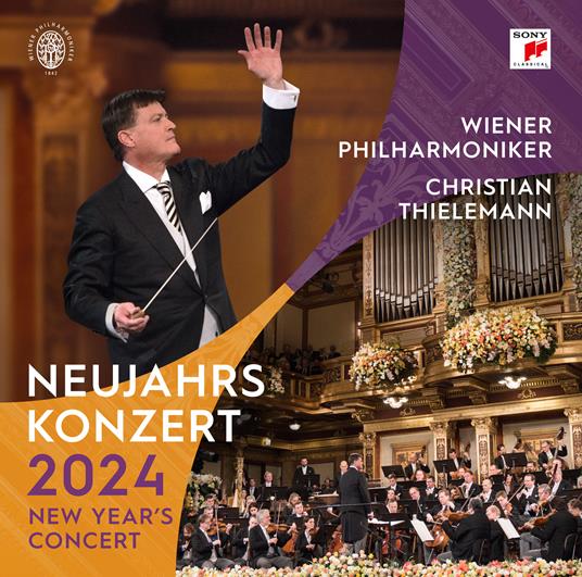Neujahrskonzert 2024 (New Year's Concert) - Vinile LP di Christian Thielemann,Wiener Philharmoniker